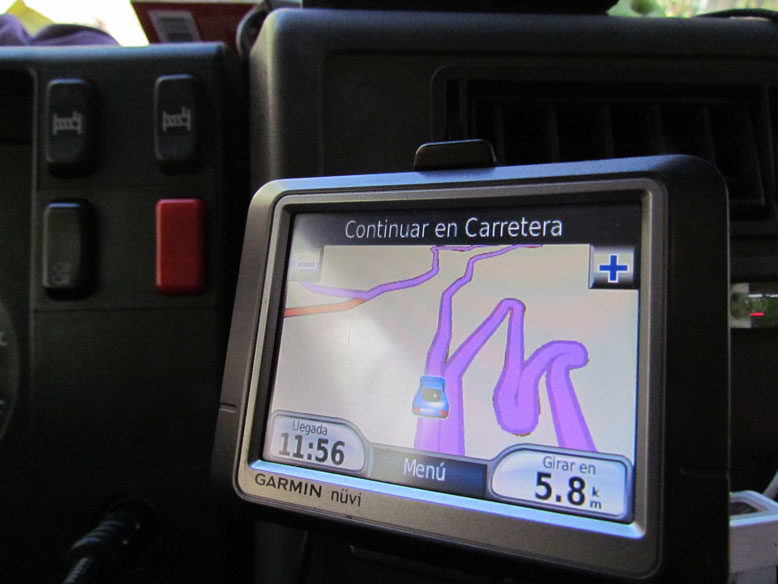 detalle de carretera